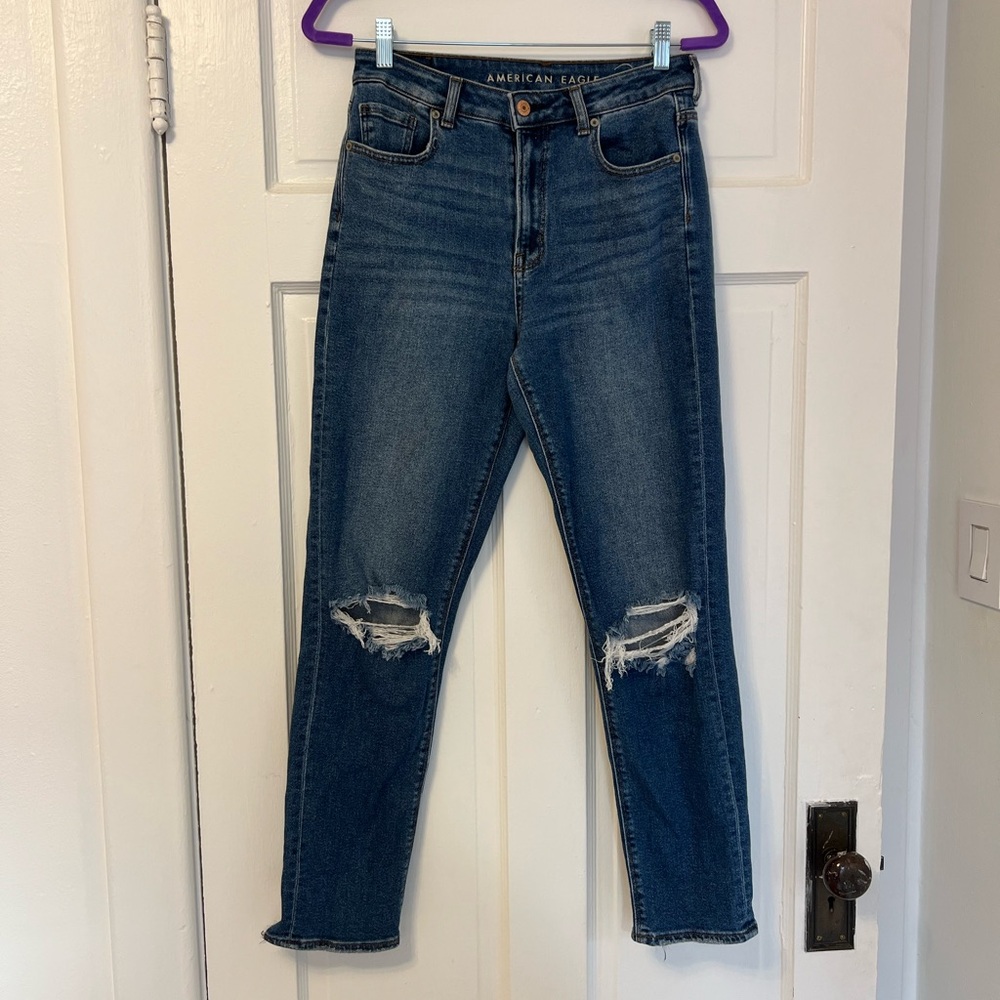 American Eagle Outfitters Hi-Rise Mom Jeans Size 4R